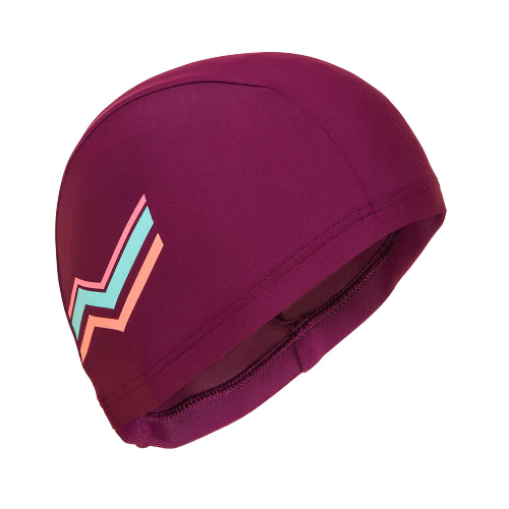 Gorro de natación de tela en talla S Nabaiji 100 fucsia oscuro