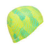 Swimming Cap Silicone 500 Print Harm Green