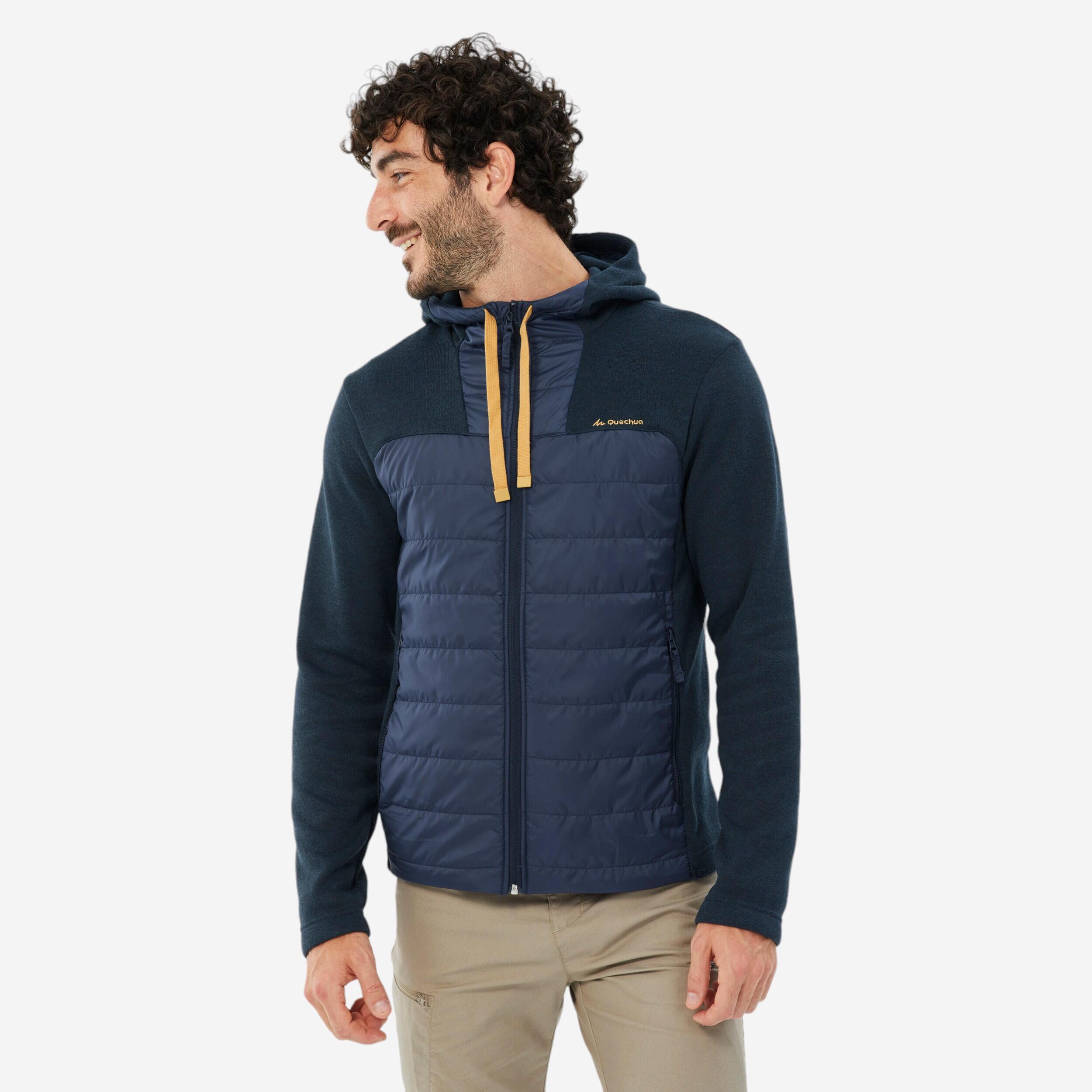 Sweat a capuche de randonnee NH100 Hybride Homme QUECHUA Decathlon