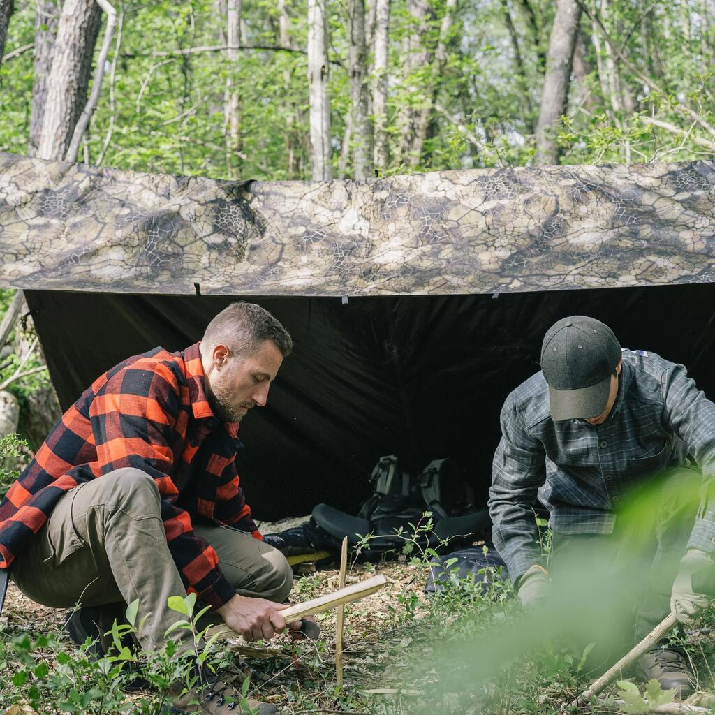 Kamuflažna vodootporna cerada FURTIV 2,95 x 2,8 m