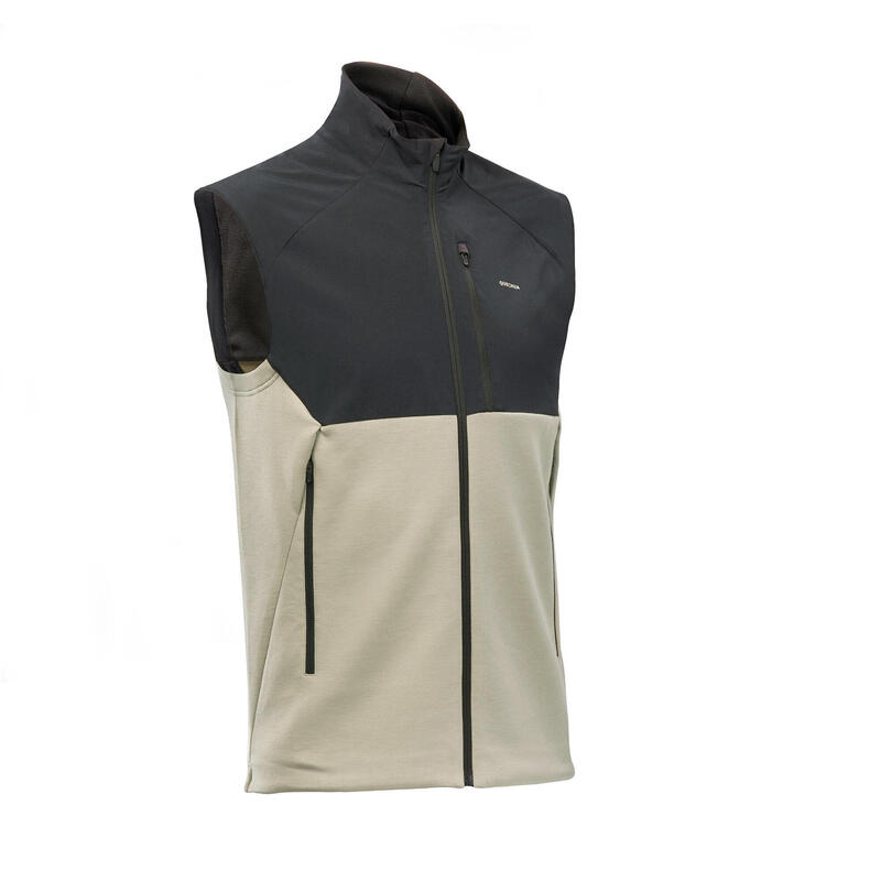 Gilet trekking uomo MH520 beige