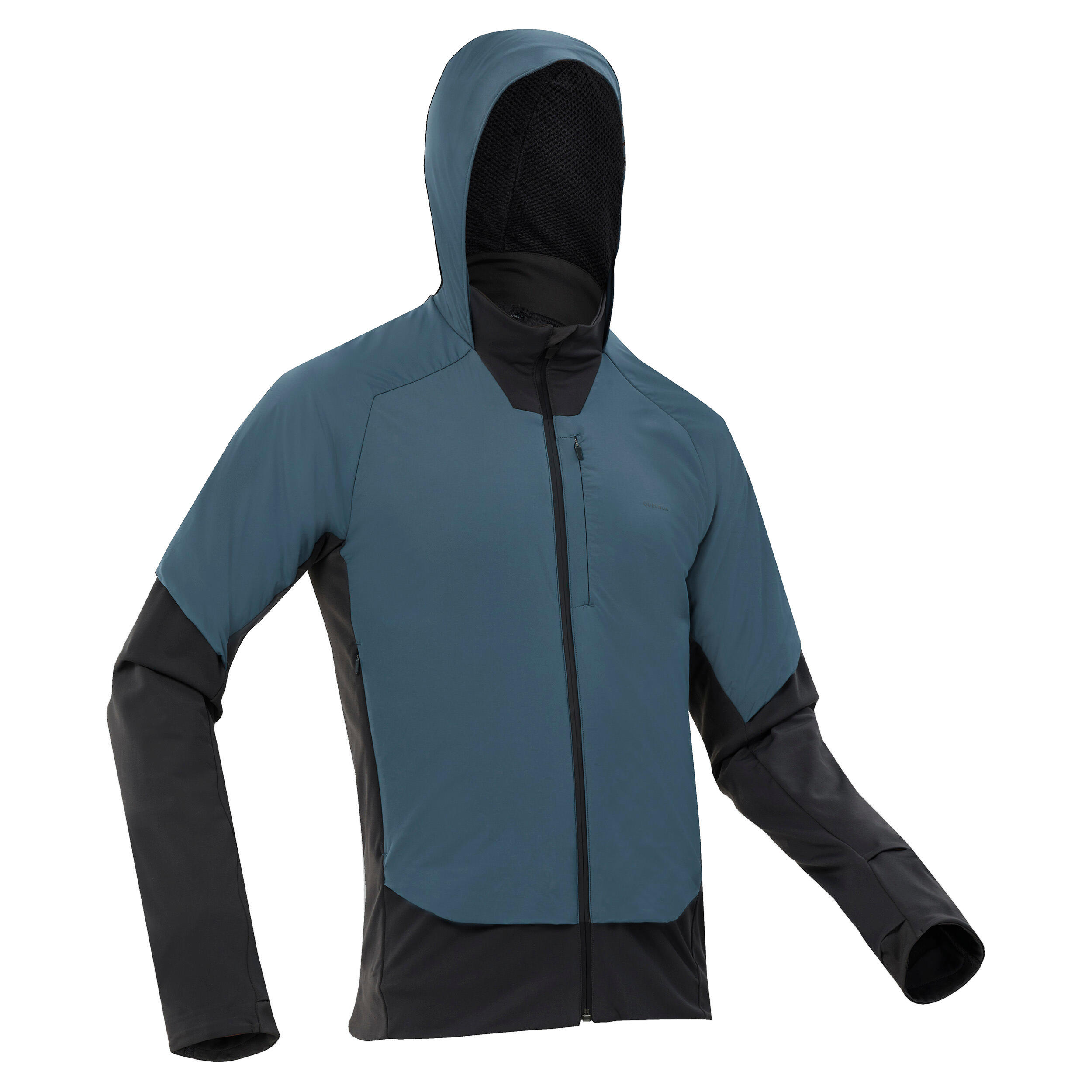 Men's Hiking Hybrid Hooded Fleece 