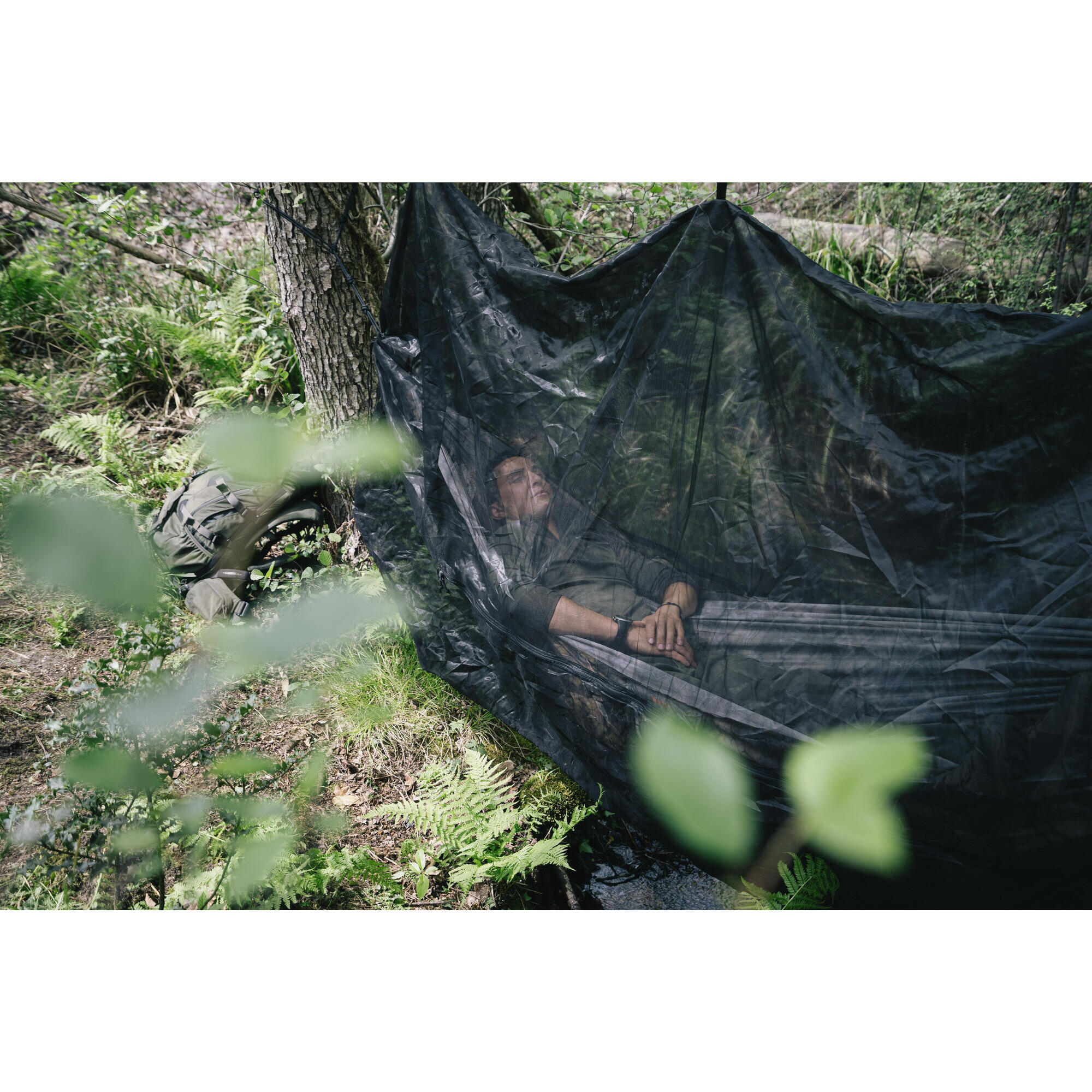 Bushcraft Hammock 1 person Camouflage Furtiv