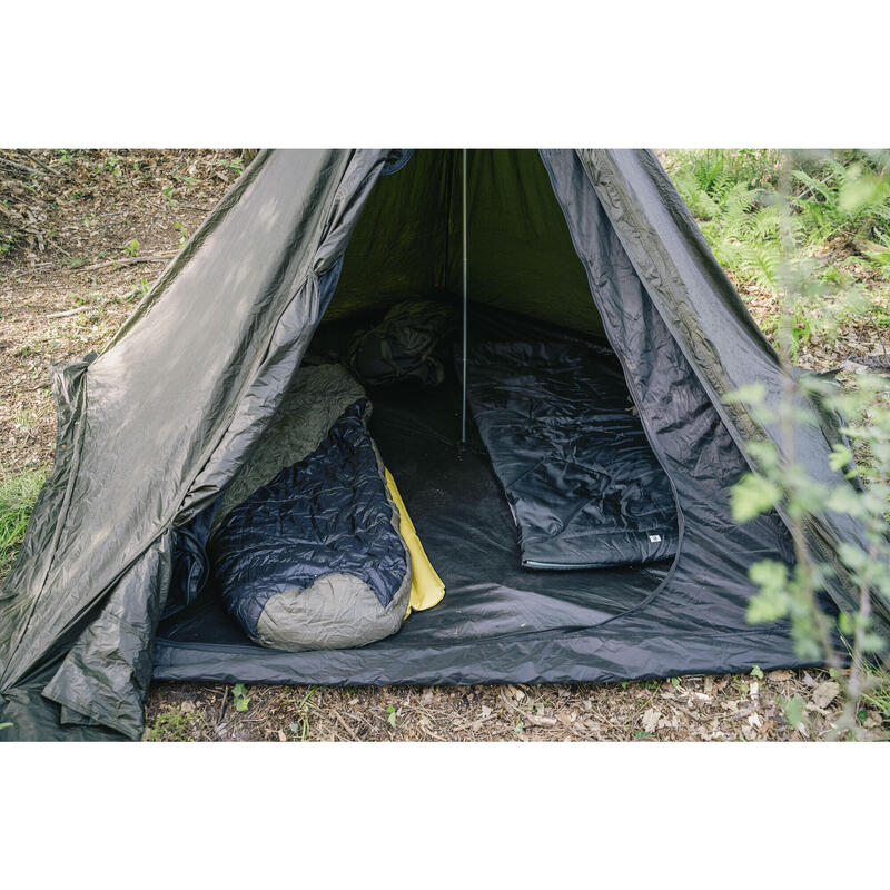 Filet Moustiquaire Tipi Bushcraft Bivouac noir