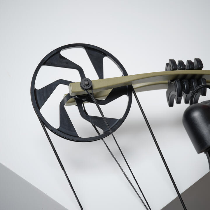 Kit Arc à poulie de chasse 500 Furtiv Droitier SOLOGNAC Decathlon