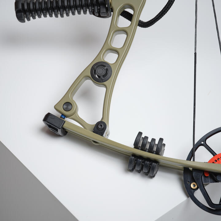 Kit Arc à poulie de chasse 500 Furtiv Gaucher SOLOGNAC Decathlon