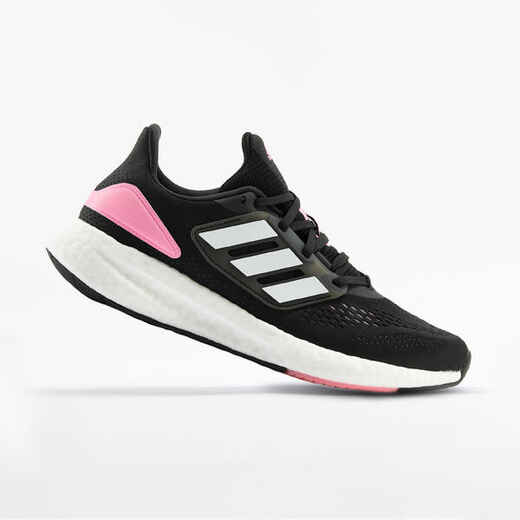 
      Vyriški bėgimo bateliai „Adidas Pureboost“, juoda, rožinė
  