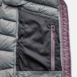 Women’s mountain trekking hooded down jacket - MT500 -10°C