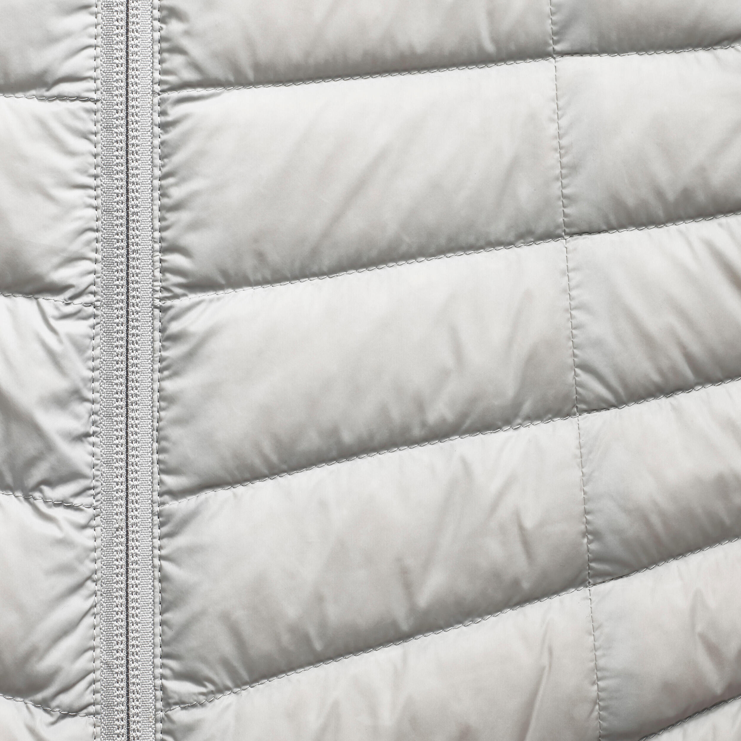 Women Trekking Down Jacket - MT100 -5°C Grey