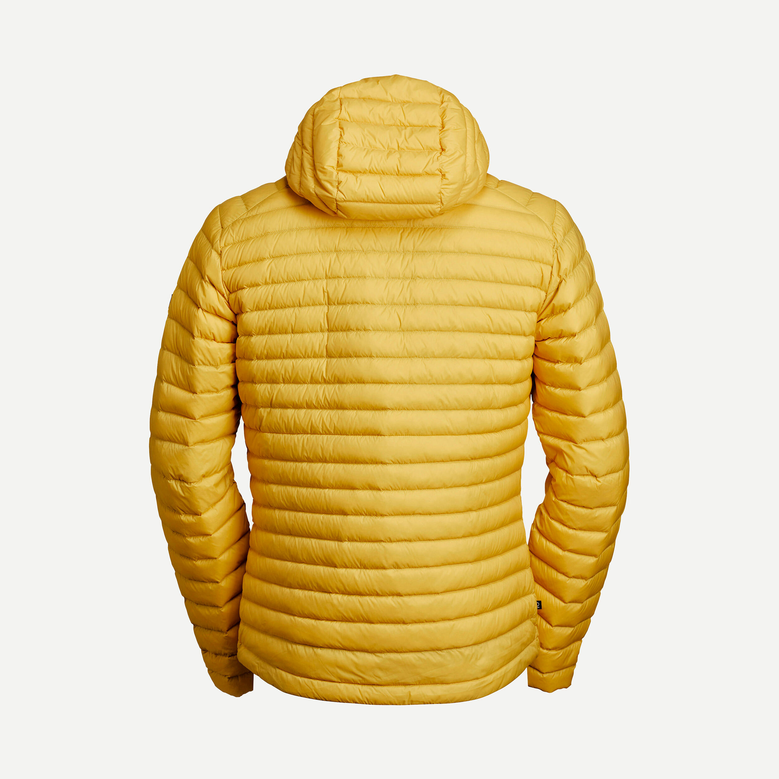 Men Puffer Down Jacket For Trekking MT100 -5°C Yellow