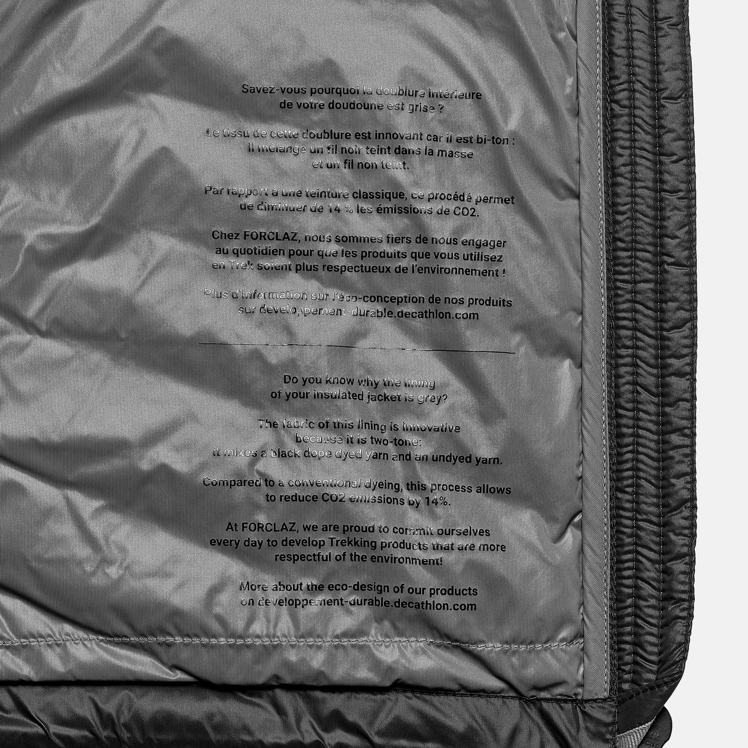 Daunenjacke Damen bis -5 °C Bergwandern - MT100  7/10