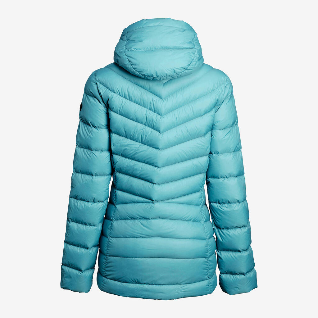ŽENSKA PERJANA JAKNA MT500 sa kapuljačom -10°C- bela
