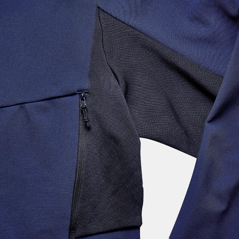 Softshell jas voor heren - wind en waterdichte jas - MT500 - blauw