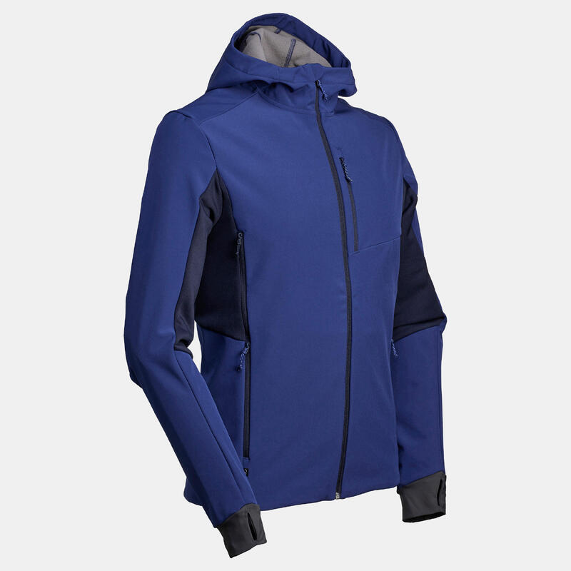 Softshell trekking uomo MT500 nero