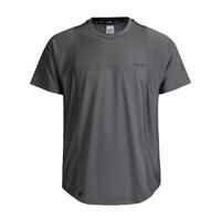 Camiseta de tenis manga corta hombre Artengo TTS Dry RN caqui