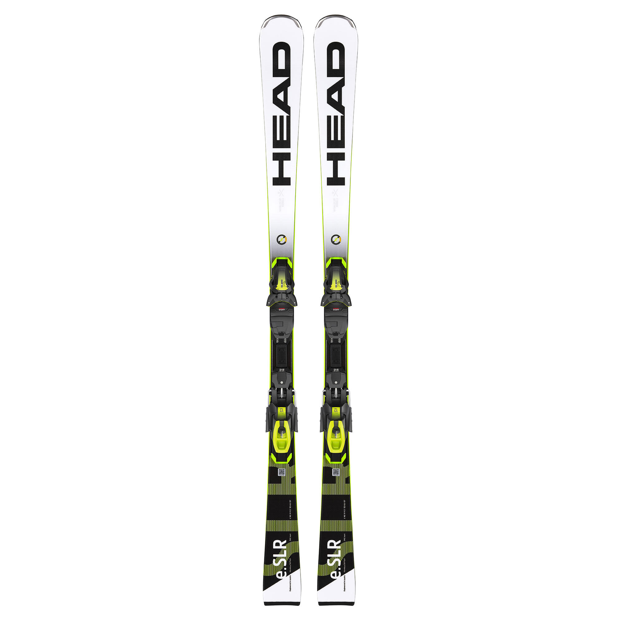 SKI PISTE EXPERT HOMME - WORLDCUP REBELS e.SLR HEAD BLACK/YELLOW FLUOR