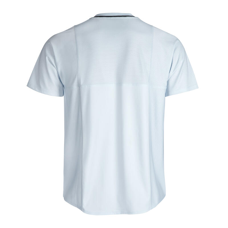 T-shirt tennis manches courtes homme - Artengo DRY beige Gaël Monfils