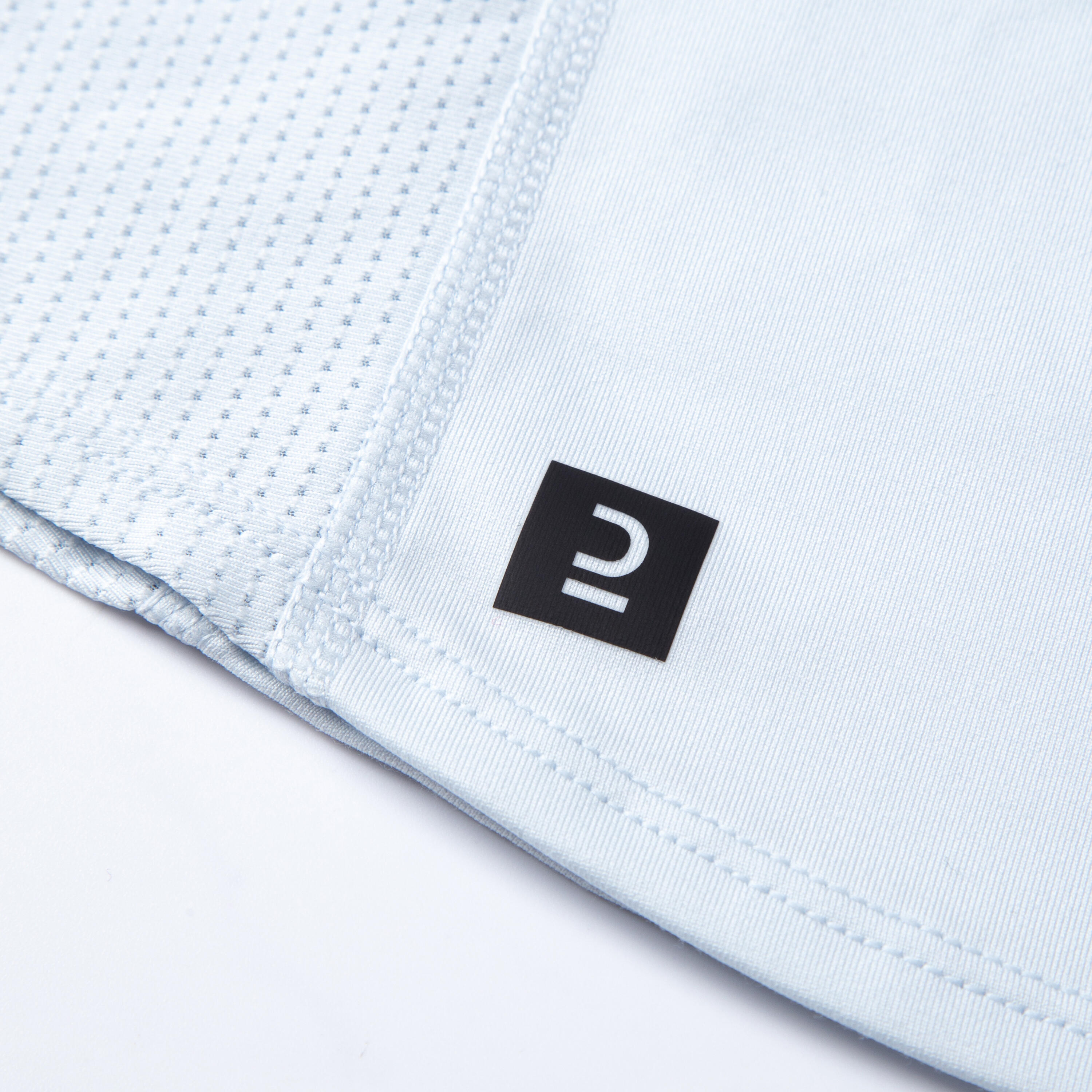 Tennisshirt met korte mouwen voor heren DRY RN lichtgrijs zwart 12/26