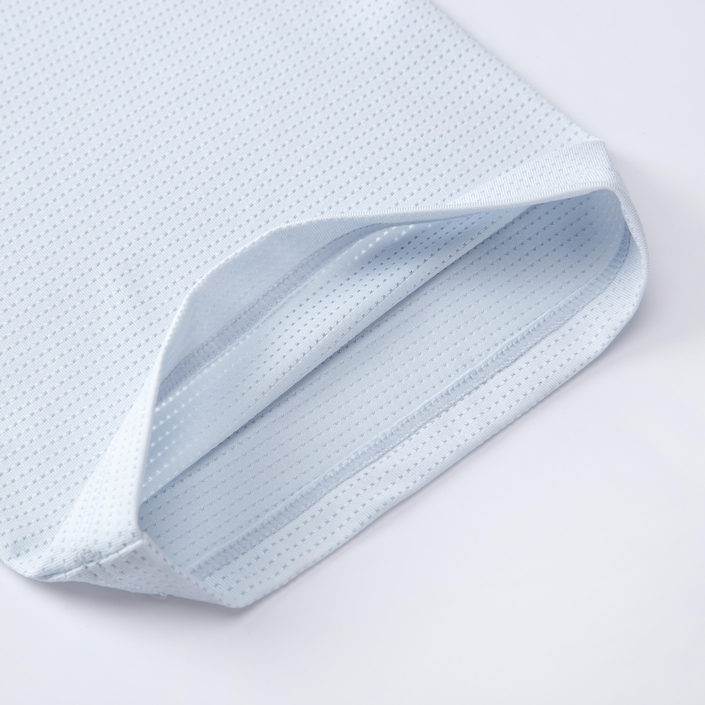 Tennisshirt met korte mouwen voor heren DRY RN lichtgrijs zwart 15/26