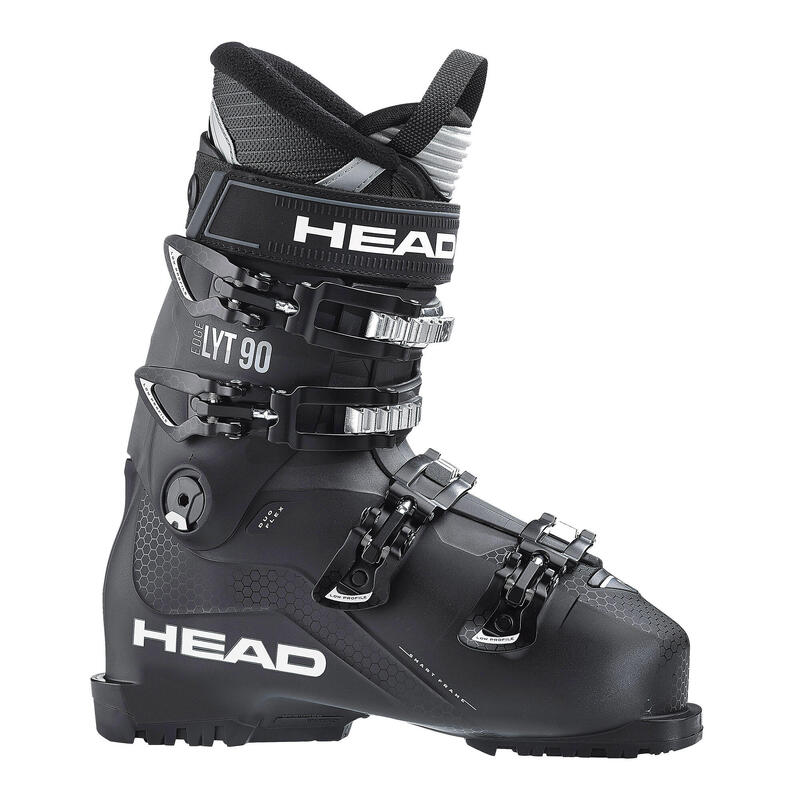 CHAUSSURES DE SKI PISTE CONFIRMÉ - EDGE LY 90 HEAD NOIR