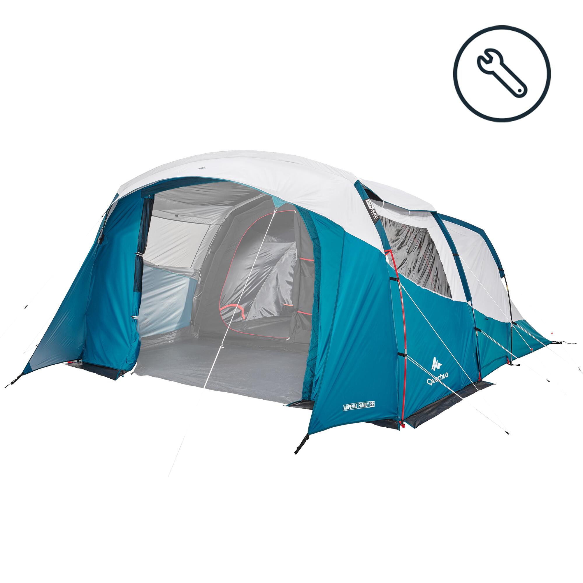 Teto duplo - peça sobresselente para tenda arpenaz 5.2 fresh&black