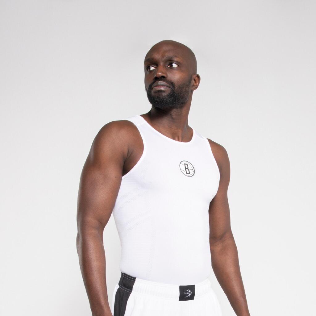 PODMAJICA BEZ RUKAVA MUŠKA UT500 SLIM FIT ZA KOŠARKU - NBA LOS ANGELES LAKERS