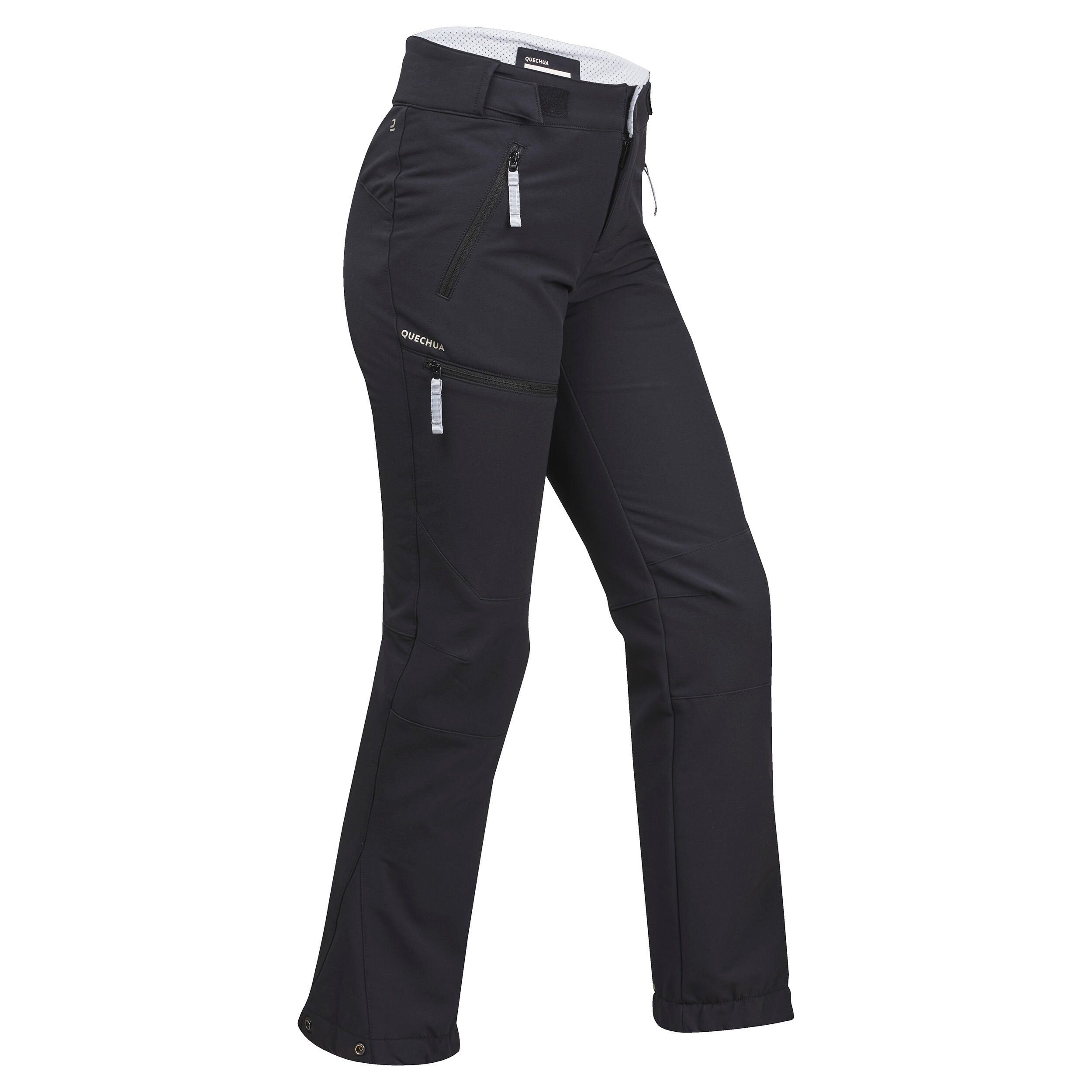 Warm softshell hiking pants - SH500 Mountain - children 7-15 years