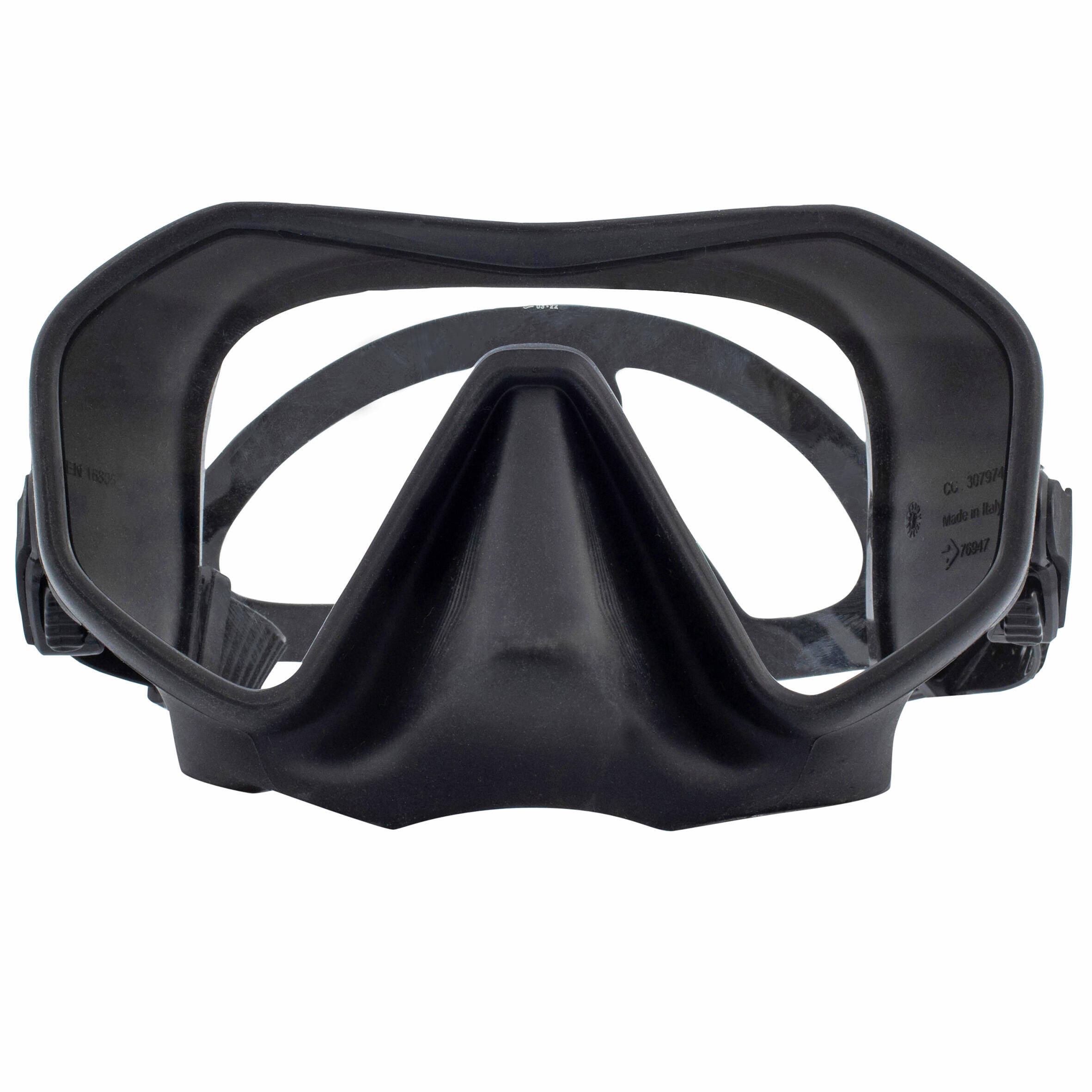 Scuba mask - 500 Mono Black -  3