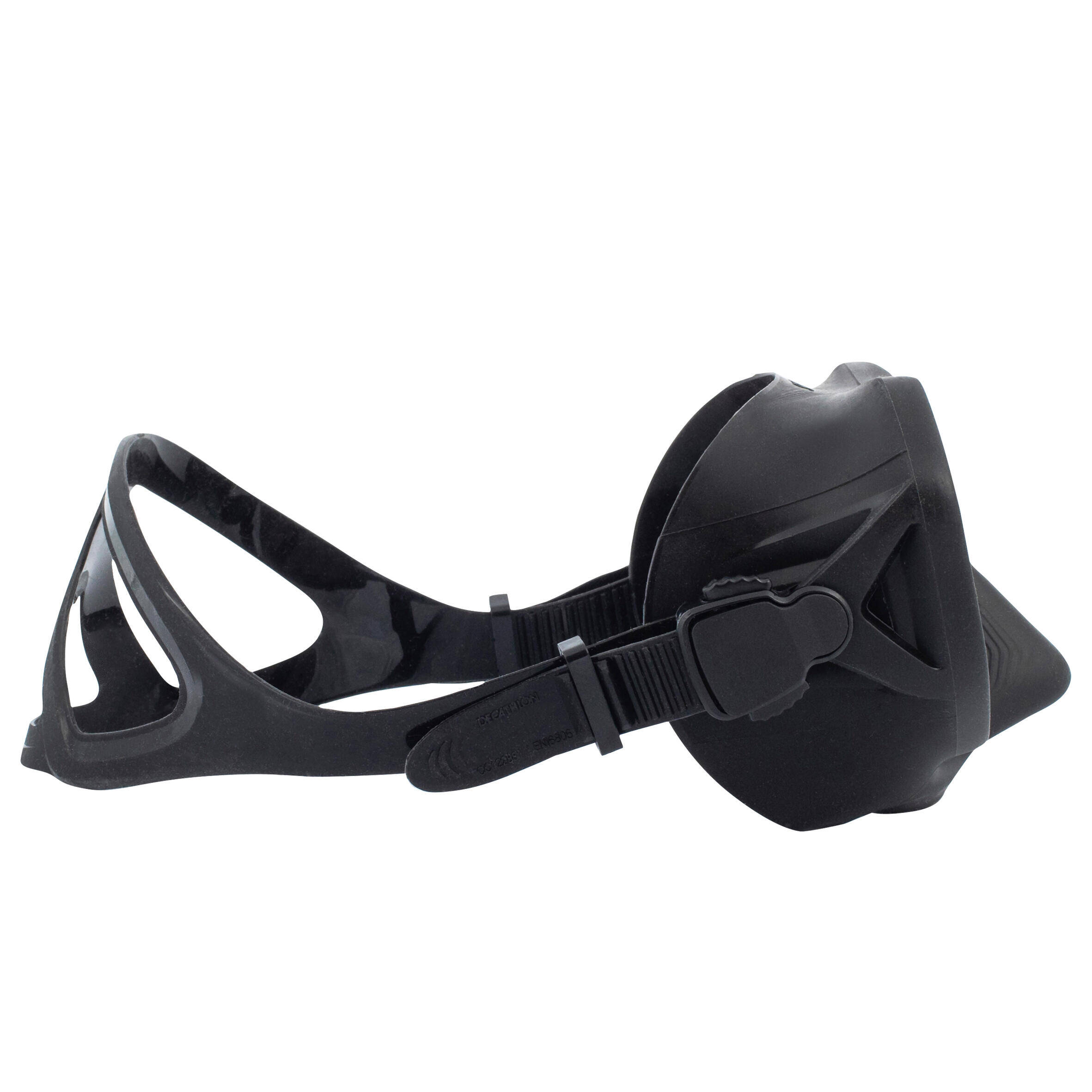 Scuba mask - 500 Mono Black -  4