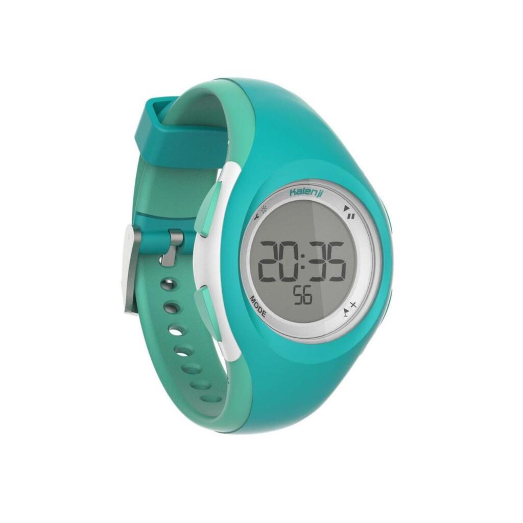 W200 S WOMEN'S RUNNING STOPWATCH - BLUE/ORANGE