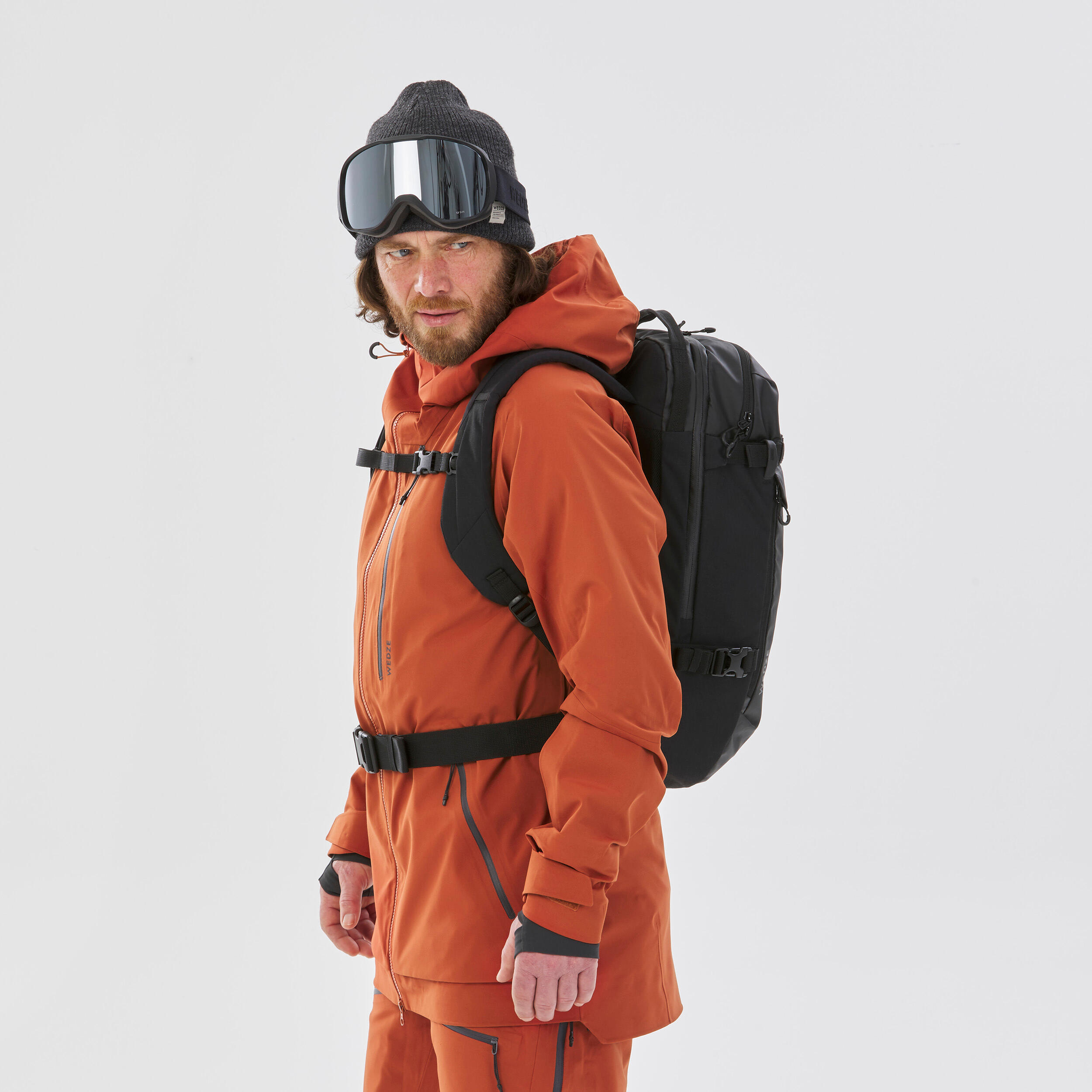 Freeride ski snowboard backpack - FR 100 23L - Black 6/17