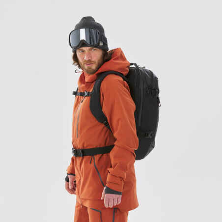Freeride ski snowboard backpack - FR 100 23L - Black