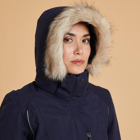 Куртка теплая водонепроницаемая женская 580 синяя