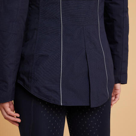 Куртка теплая водонепроницаемая женская 580 синяя