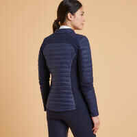 Chaqueta Equitación 900 Mujer Azul Marino