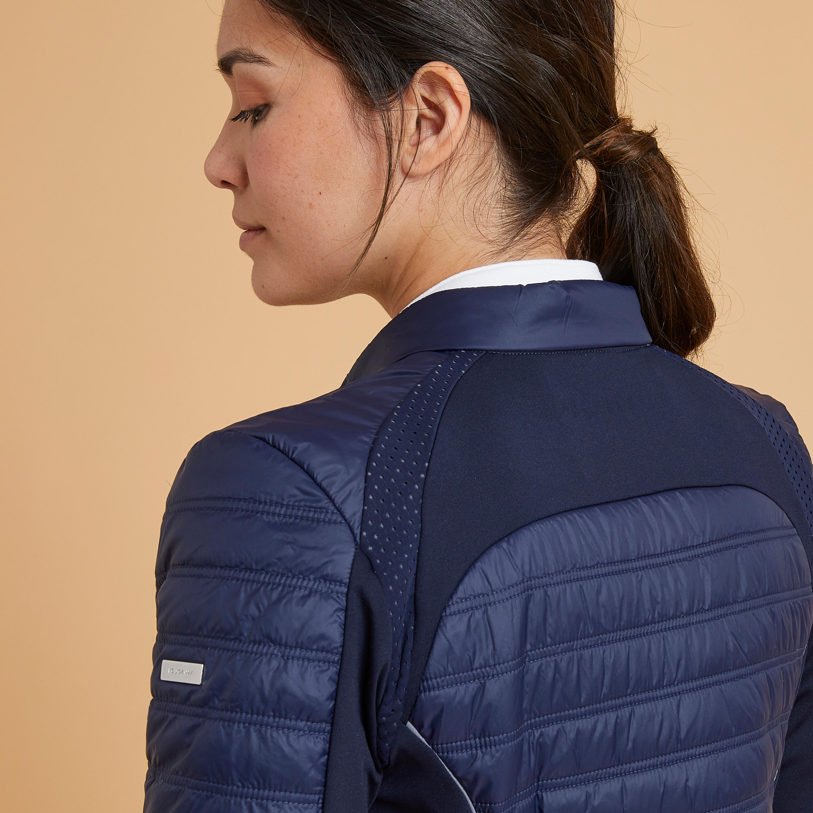 Women's Horse Riding Jacket - 900 Blue - FOUGANZA