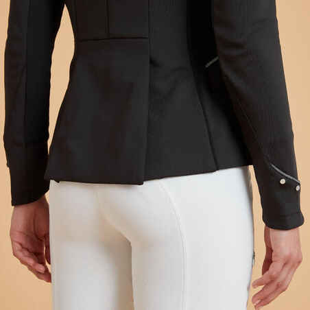 Women's Horse Riding Show Jacket 900 - Black