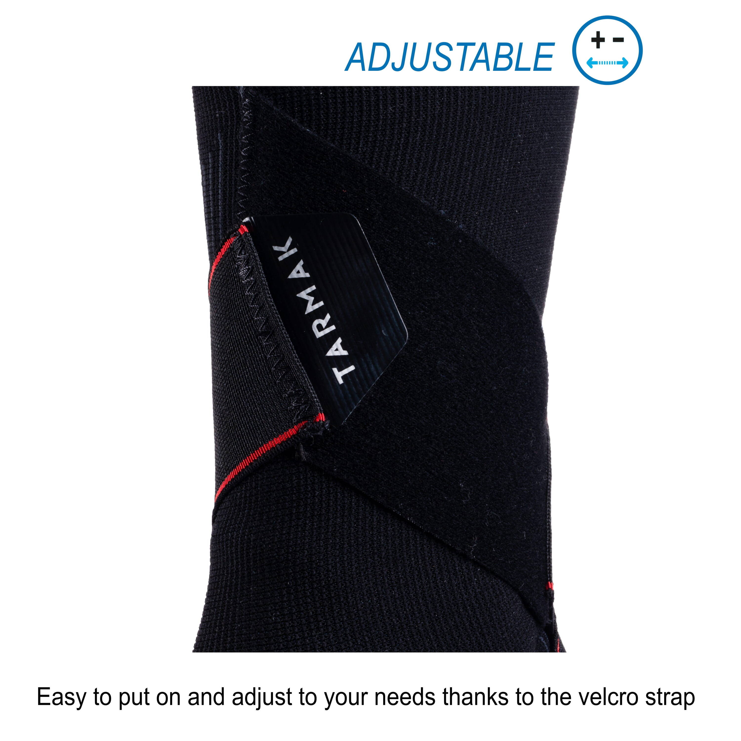 Ankle Brace Strong 100 Black -  3