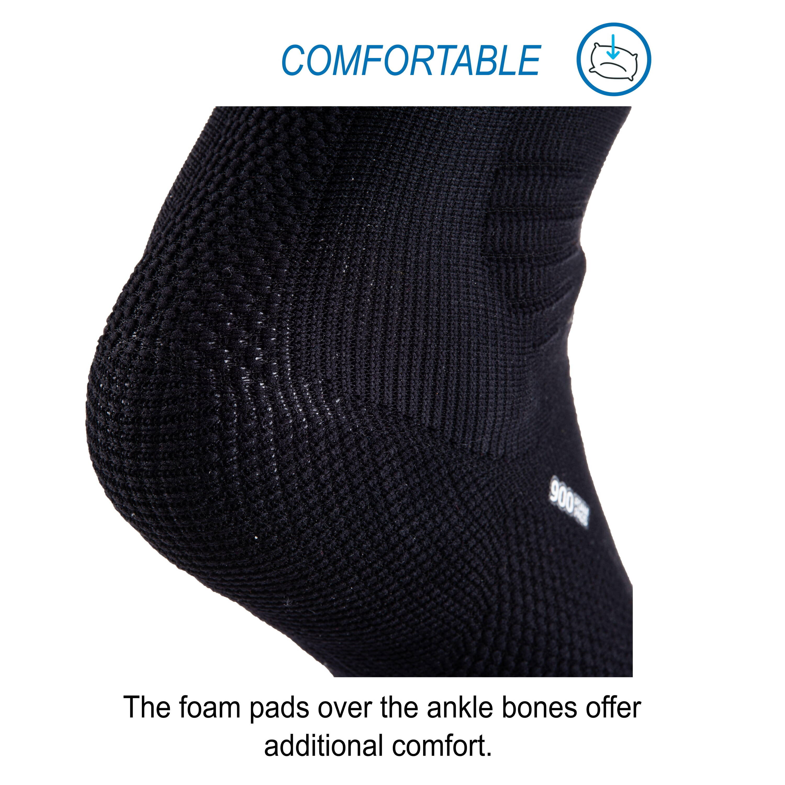 Ankle Brace Soft 900 Black -  3