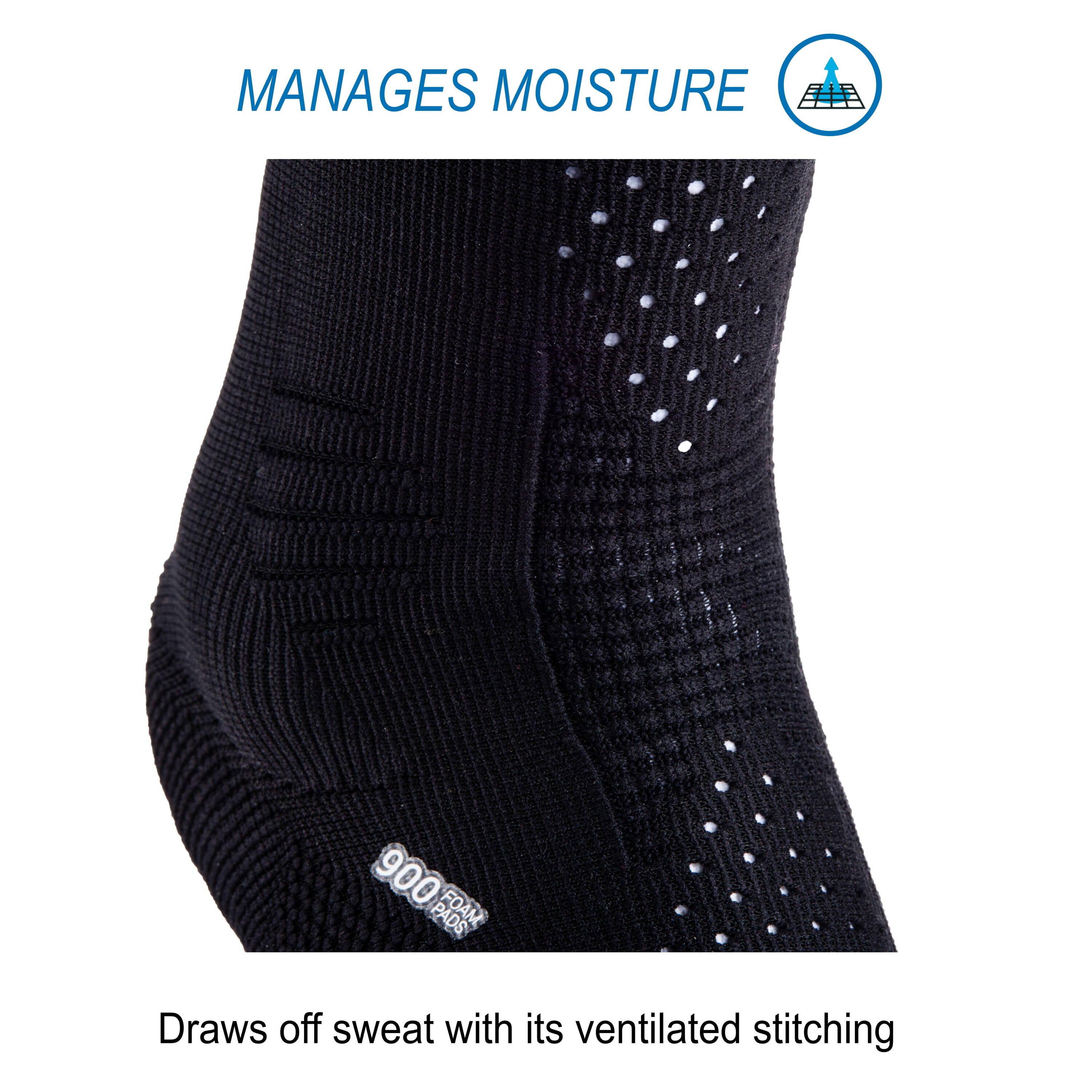 Ankle Brace Soft 900 Black -  2