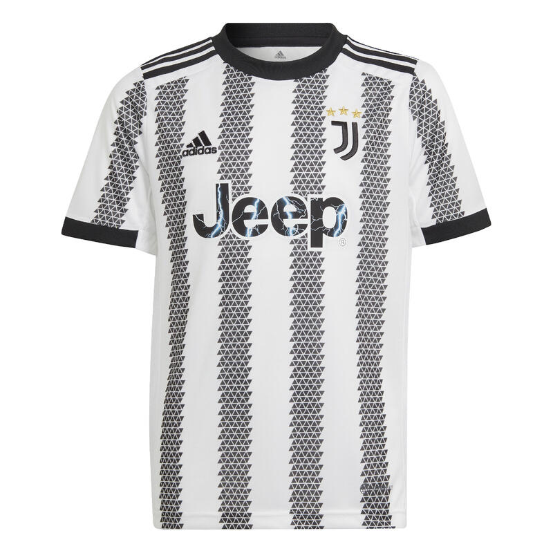 Voetbalshirt voor kinderen Juventus Turijn thuis 2022