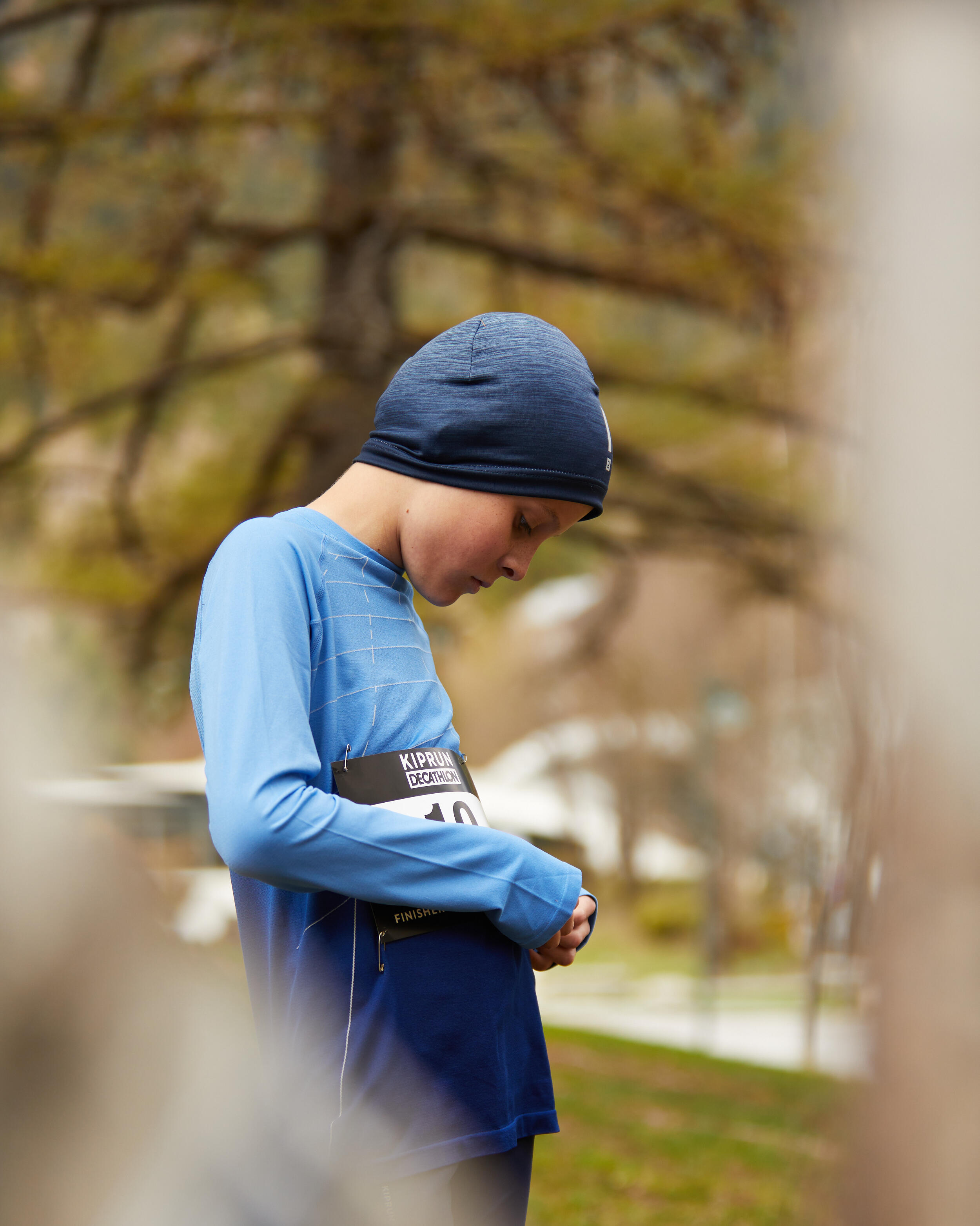 Running Water-Repellent Beanie - Kids - KIPRUN