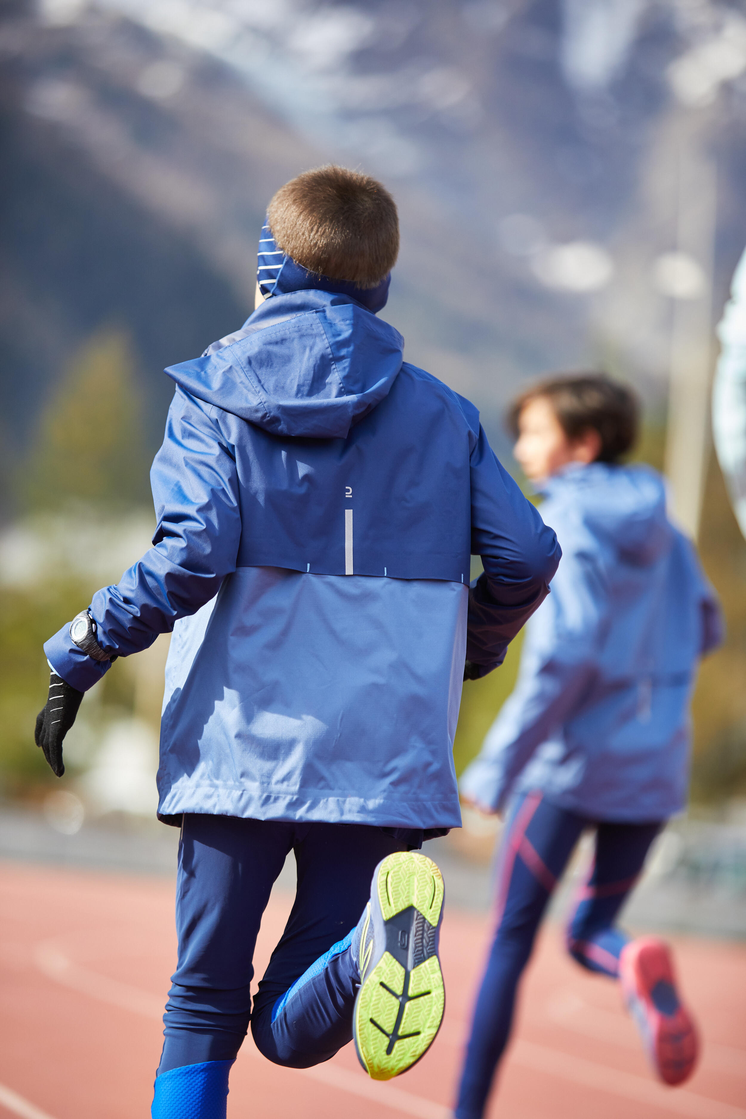 Boys waterproof hotsell running jacket
