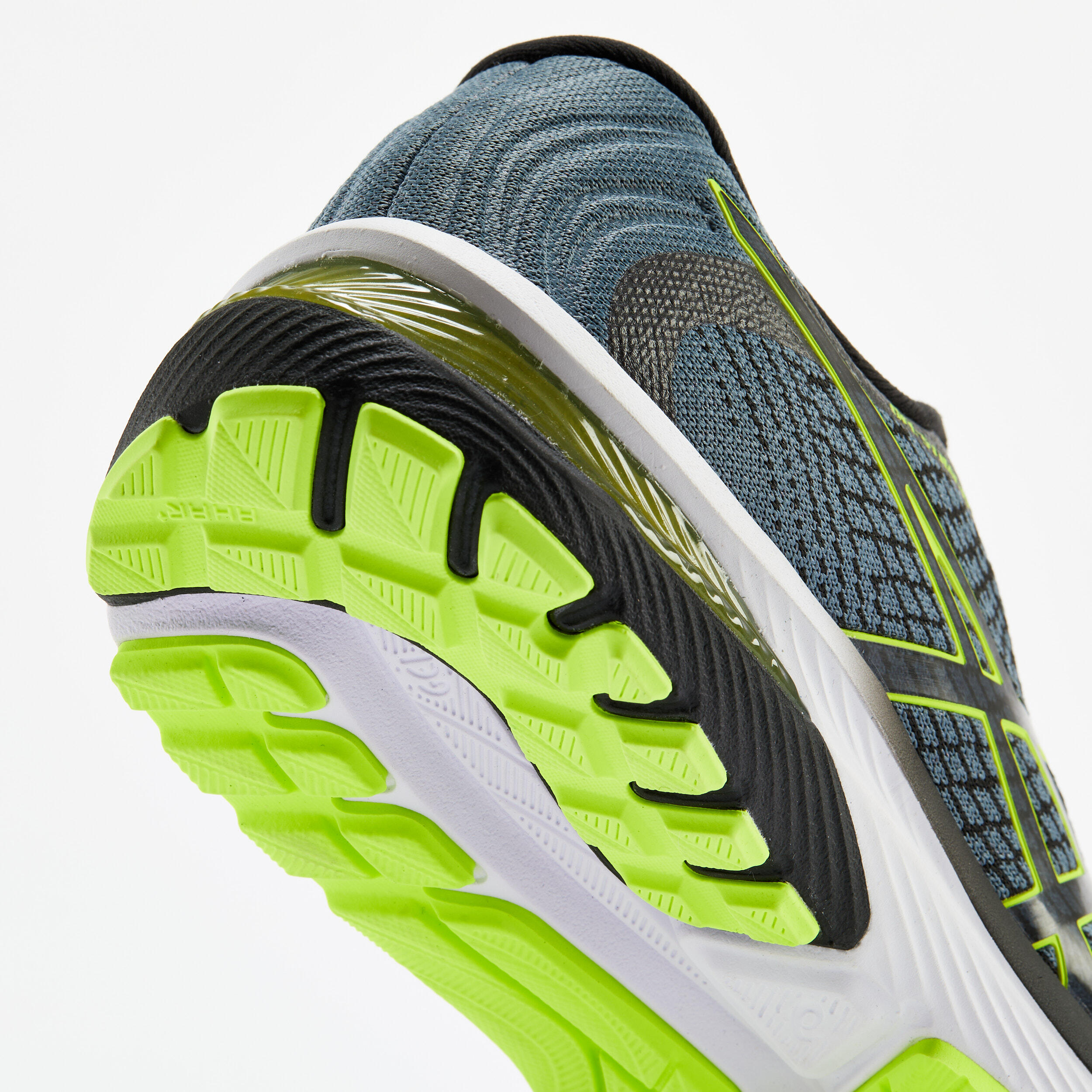 Zapatillas running hombre Asics gel Stratus Knit2 gris amarillo 4/6