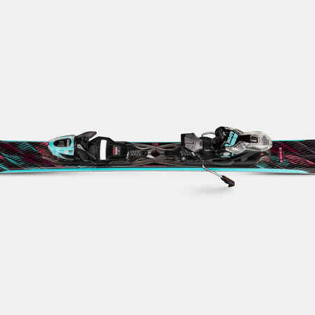 WOMEN'S DOWNHILL SKI WITH BINDINGS - ROSSIGNOL ATTRAXION 