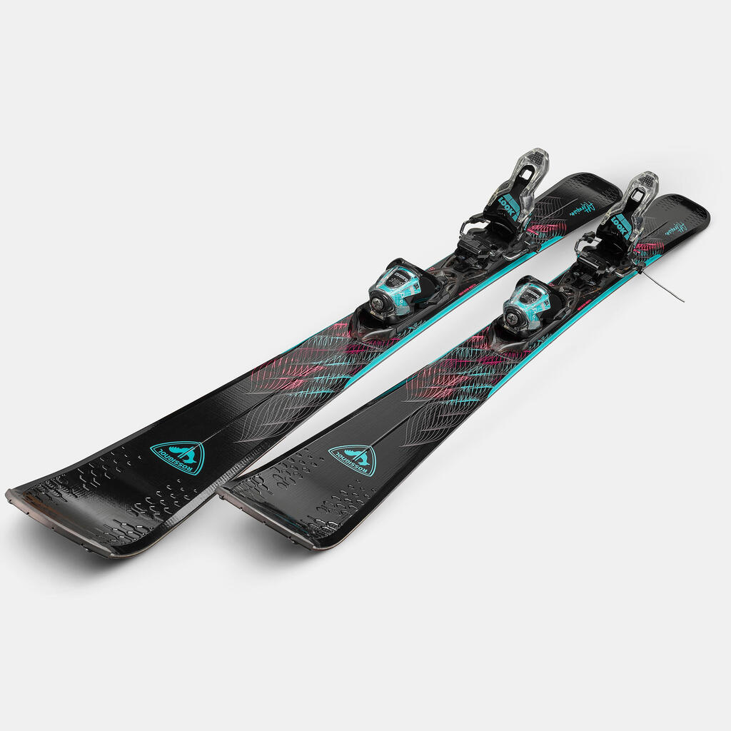 WOMEN'S DOWNHILL SKI WITH BINDINGS - ROSSIGNOL ATTRAXION