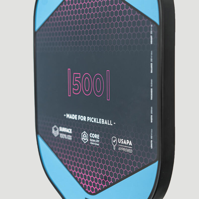 Racchetta pickleball adulto 500 azzurra