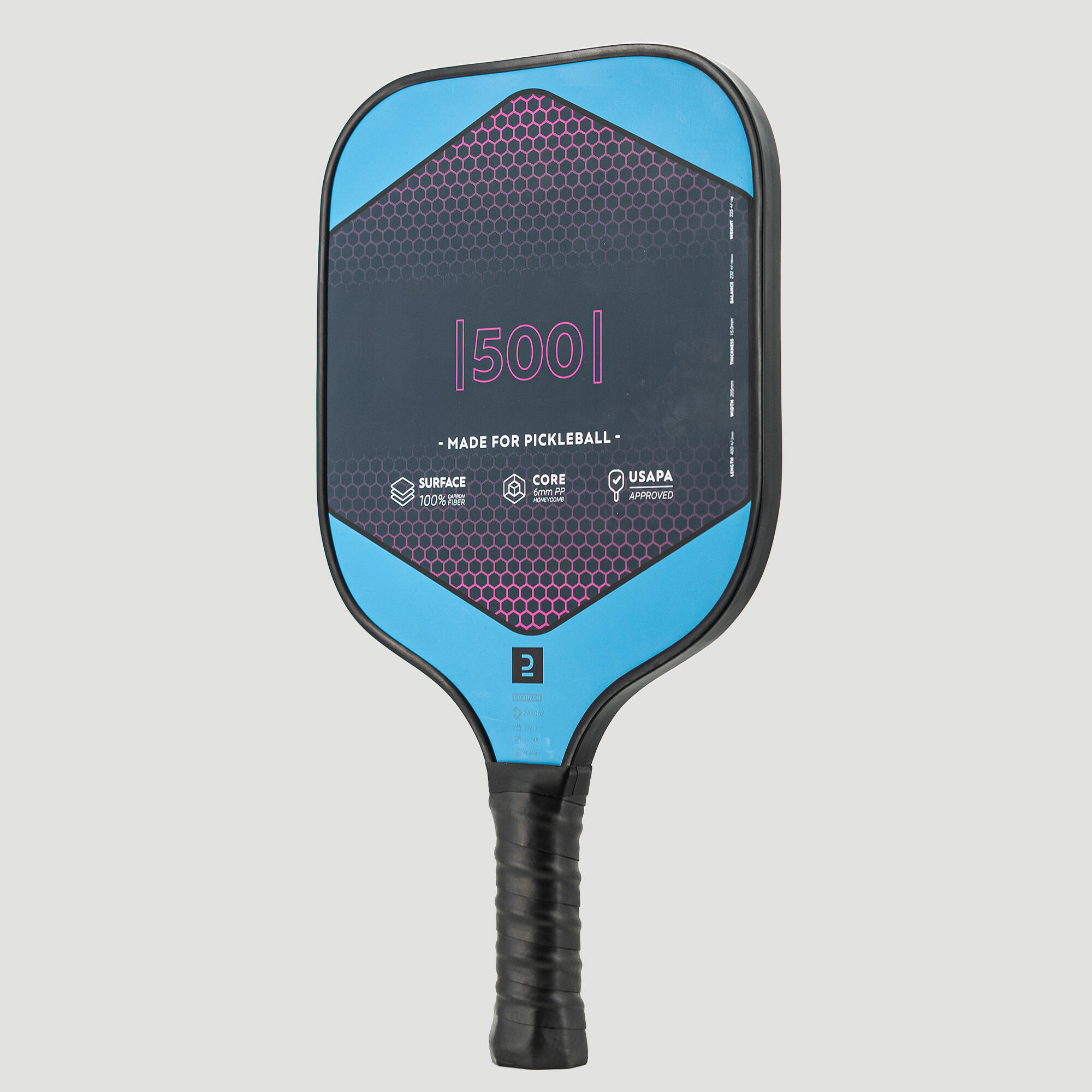 Pickleball Paddle - 500 Blue - ARTENGO