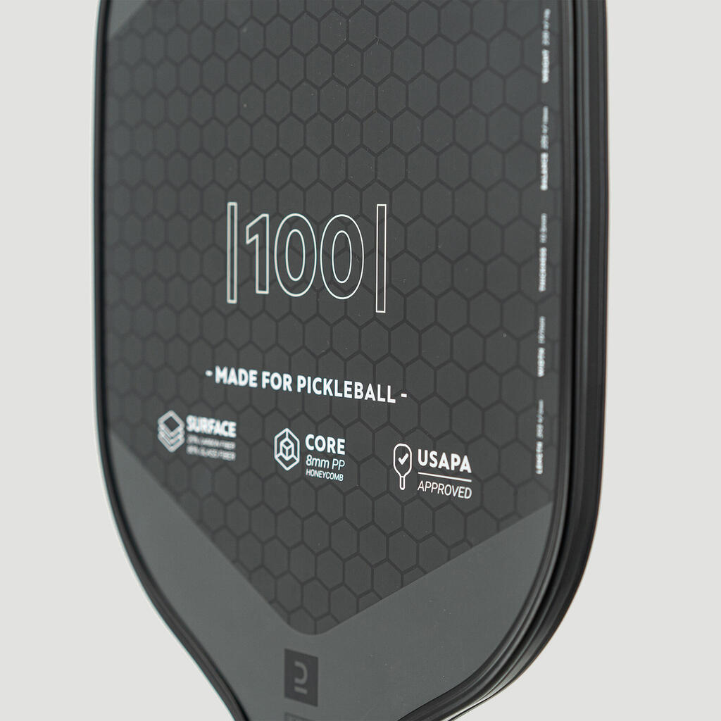 Pickleball Paddle 100 - Black