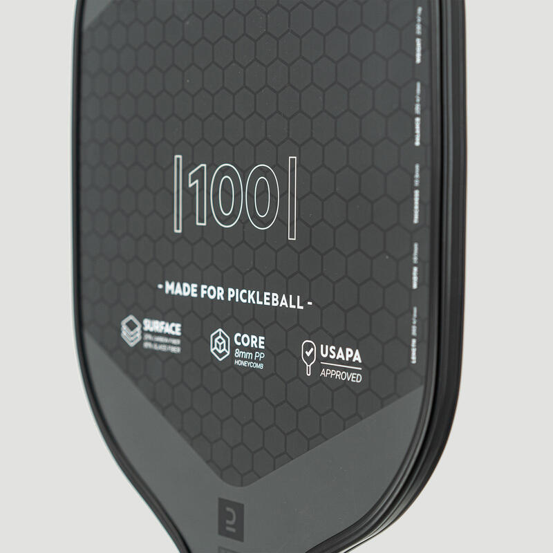 Pickleball Paddle 100 Black ARTENGO Decathlon